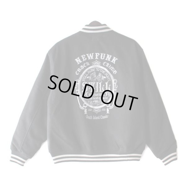 画像2: 【NEWFUNK】STILL STADIUM JACKET (Black) (2)