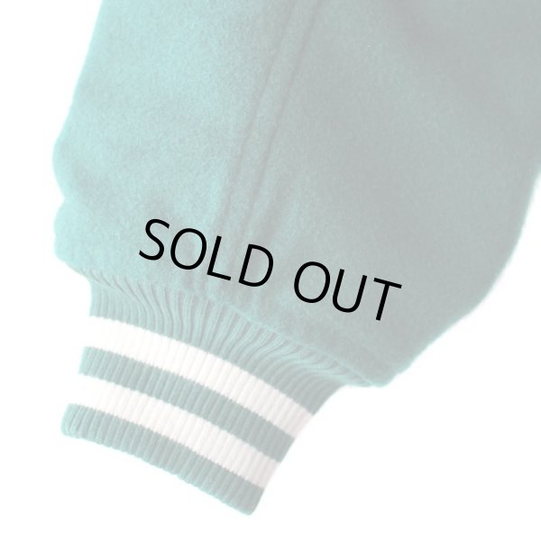 画像8: 【NEWFUNK】STILL STADIUM JACKET (Billiard Green) (8)