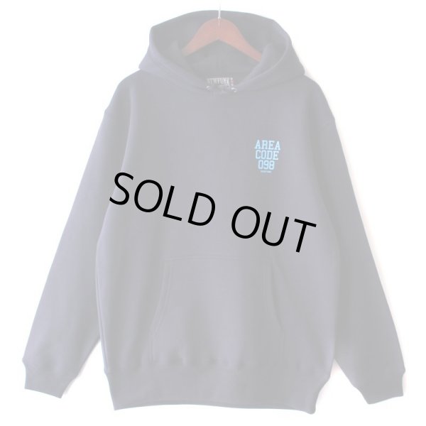画像2: 【NEWFUNK】AREA CODE 098 HOODIE (Navy) (2)