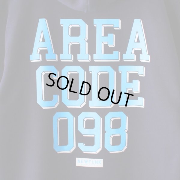 画像4: 【NEWFUNK】AREA CODE 098 HOODIE (Navy) (4)