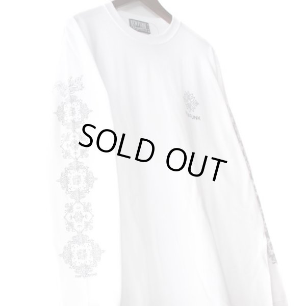 画像3: 【NEWFUNK】BLANK PAISLEY Long Sleeve Shirt (White) (3)