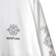 画像4: 【NEWFUNK】BLANK PAISLEY Long Sleeve Shirt (White) (4)
