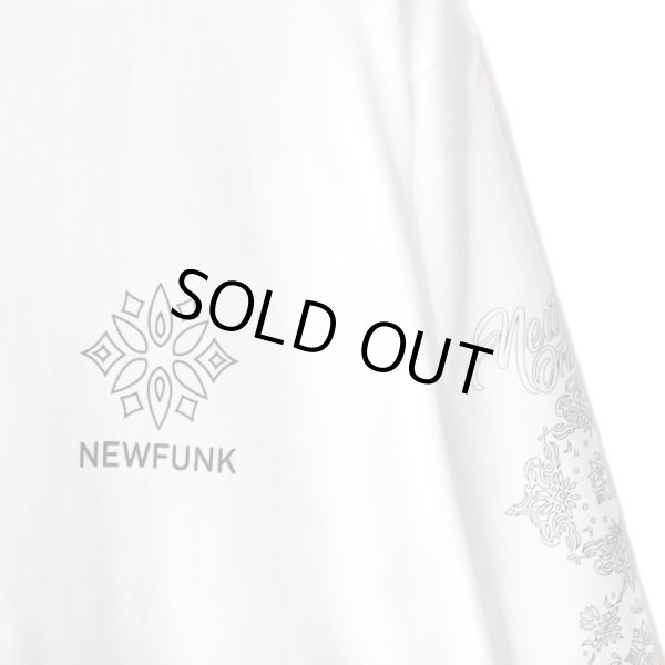 画像4: 【NEWFUNK】BLANK PAISLEY Long Sleeve Shirt (White) (4)