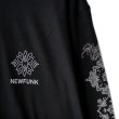 画像4: 【NEWFUNK】BLANK PAISLEY Long Sleeve Shirt (Black) (4)