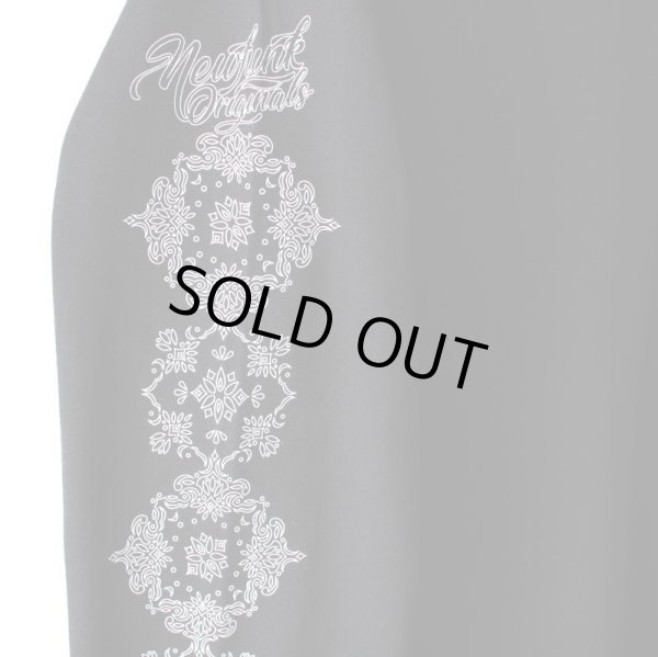 画像6: 【NEWFUNK】BLANK PAISLEY Long Sleeve Shirt (Black) (6)