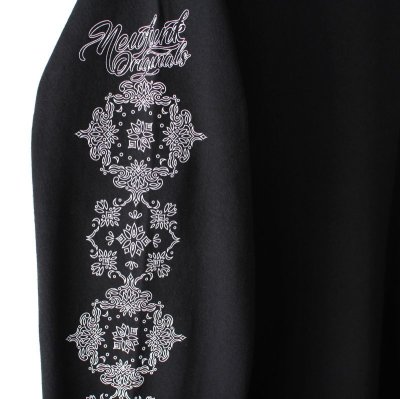 画像3: 【NEWFUNK】BLANK PAISLEY Long Sleeve Shirt (Black)