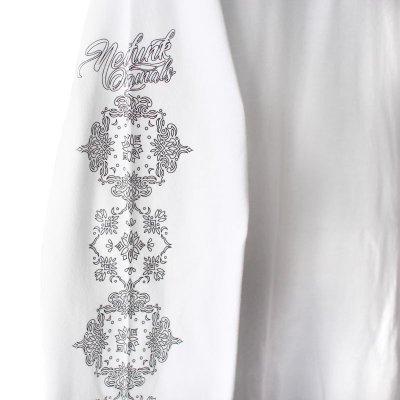 画像3: 【NEWFUNK】BLANK PAISLEY Long Sleeve Shirt (White)