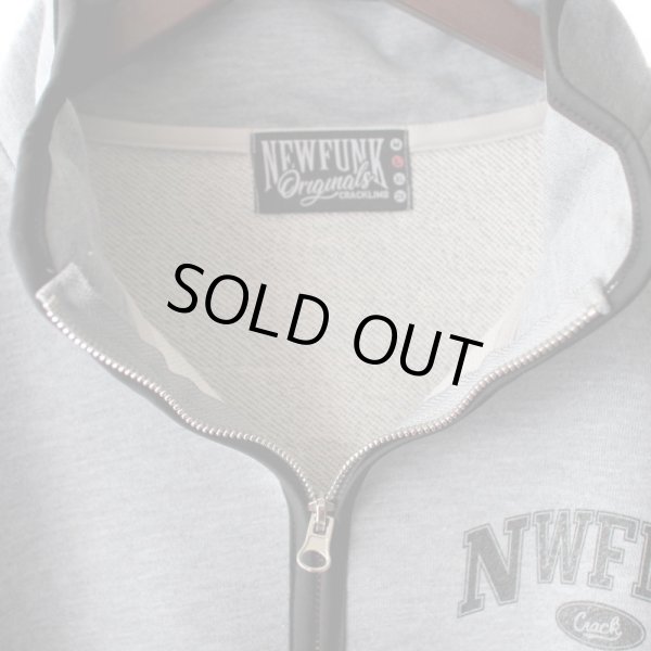 画像4: 【NEWFUNK】McG HALF ZIP SWEAT (Gray) (4)