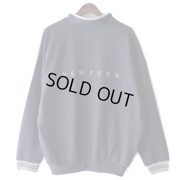 画像2: 【NEWFUNK】McG HALF ZIP SWEAT (Navy) (2)