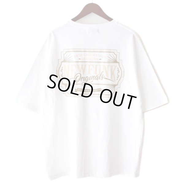 画像1: 【NEWFUNK】AMKZTAG POCKET TEE (White) (1)