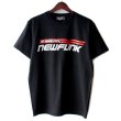 画像1: 【NEWFUNK】PSEUDO TEE (Black) (1)