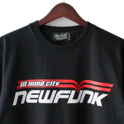 画像1: 【NEWFUNK】PSEUDO TEE (Black)