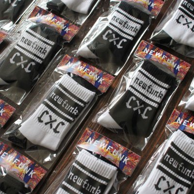 画像2: 【NEWFUNK】CxC Socks (Black)