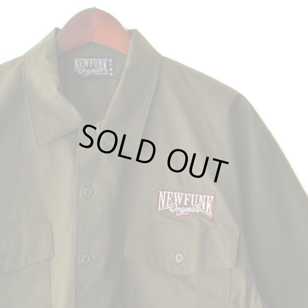 画像3: 【NEWFUNK】NFO Work Shirt (Olive) (3)
