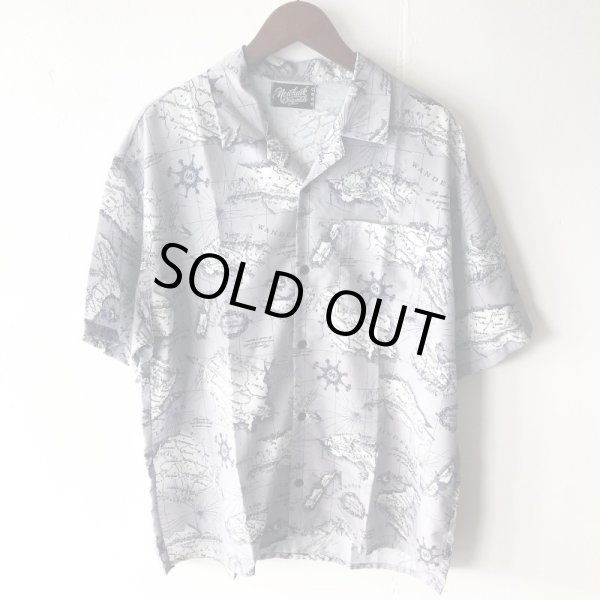 画像1: Pattern Shirt / size: XL (1)