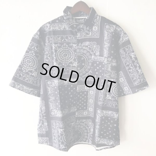 画像1: Pattern Shirt / size: XL (1)