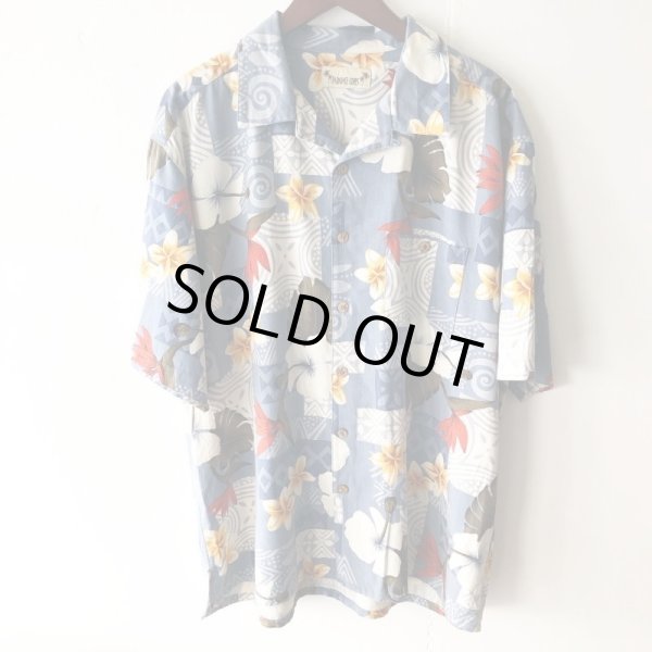 画像1: Pattern Shirt / size: 2XL (1)