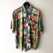 画像1: Pattern Shirt / size: XL (1)