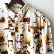 画像2: Pattern Shirt / size: 2XL (2)