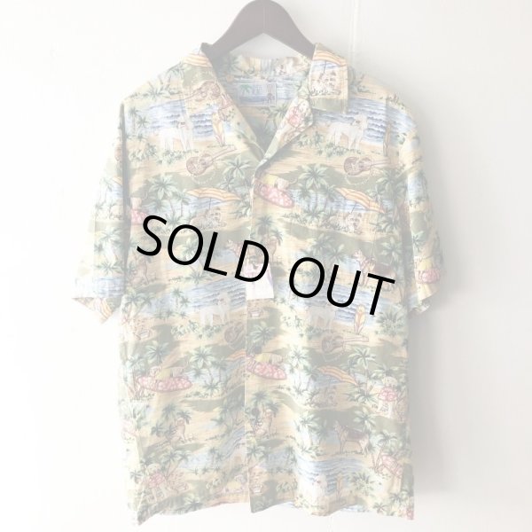 画像1: Pattern Shirt / size: XL (1)