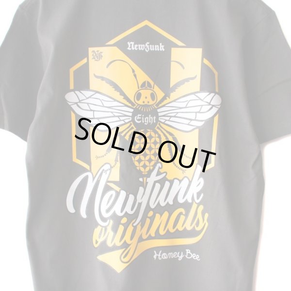 画像4: 【NEWFUNK】Honey Bee TEE (Light Black) (4)