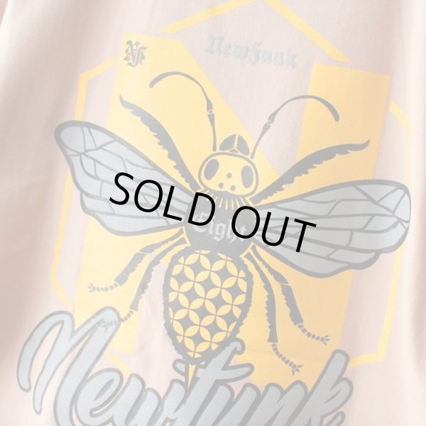 画像5: 【NEWFUNK】Honey Bee TEE (Smokey Pink) (5)