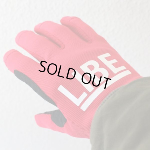 画像3: 【LIBE BRAND】BIG LOGO ST-GLOVE (Red) (3)