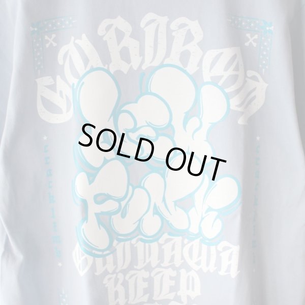 画像4: 【NEWFUNK】GRRN TEE (Smoky Blue) (4)