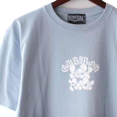 画像1: 【NEWFUNK】GRRN TEE (Smoky Blue)