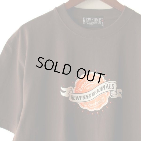 画像3: 【NEWFUNK】Freshman TEE (Dark Brown) (3)