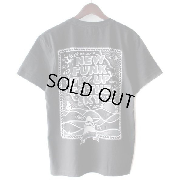 画像1: 【NEWFUNK】FLY UP TEE (Black) (1)