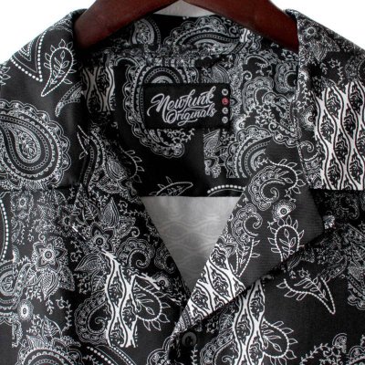 画像2: Paisley Open Collar Shirt