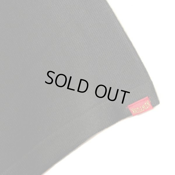 画像5: Jacquard Summer Knit Short Sleeve Shirt (Black) (5)