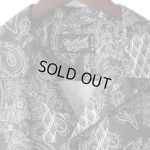 画像3: Paisley Open Collar Shirt (3)