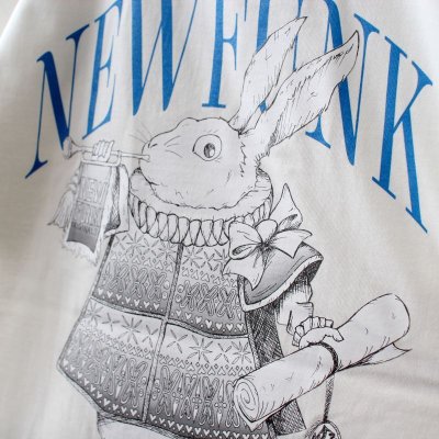 画像2: 【NEWFUNK】Rabbit TEE (White)