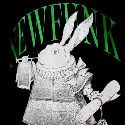 画像2: 【NEWFUNK】Rabbit TEE (Black)