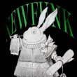 画像5: 【NEWFUNK】Rabbit TEE (Black) (5)