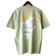 画像1: 【NEWFUNK】Rabbit TEE (Sage Green) (1)