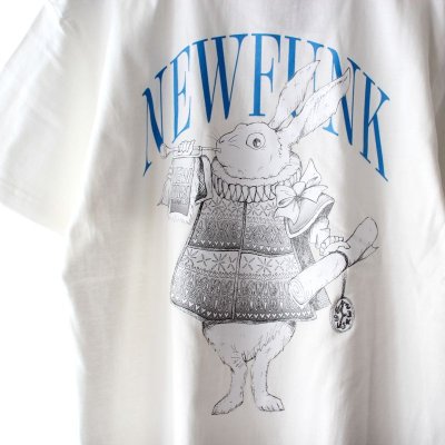 画像1: 【NEWFUNK】Rabbit TEE (White)