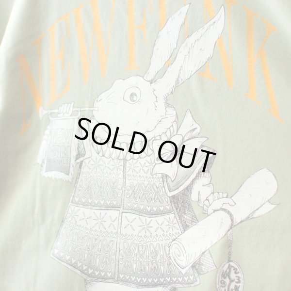 画像5: 【NEWFUNK】Rabbit TEE (Sage Green) (5)