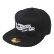 画像1: 【NEWFUNK】BLACK CAT SNAPBACK CAP (Black) (1)