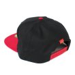 画像3: 【NEWFUNK】McG SNAPBACK CAP (Bk/Red) (3)