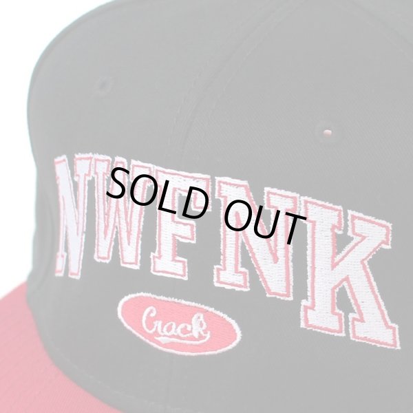 画像4: 【NEWFUNK】McG SNAPBACK CAP (Bk/Red) (4)