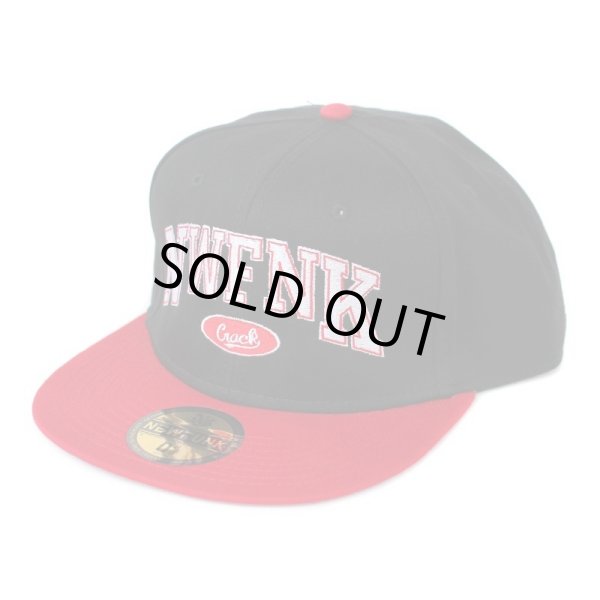 画像1: 【NEWFUNK】McG SNAPBACK CAP (Bk/Red) (1)