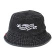 画像1: 【NEWFUNK】BLACK CAT BUCKET HAT (Denim) (1)