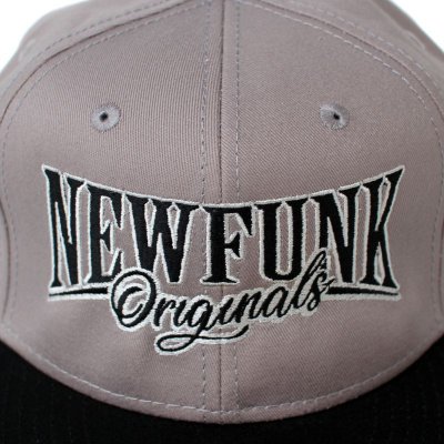 画像1: 【NEWFUNK】NFO SNAPBACK CAP (GY/BK)