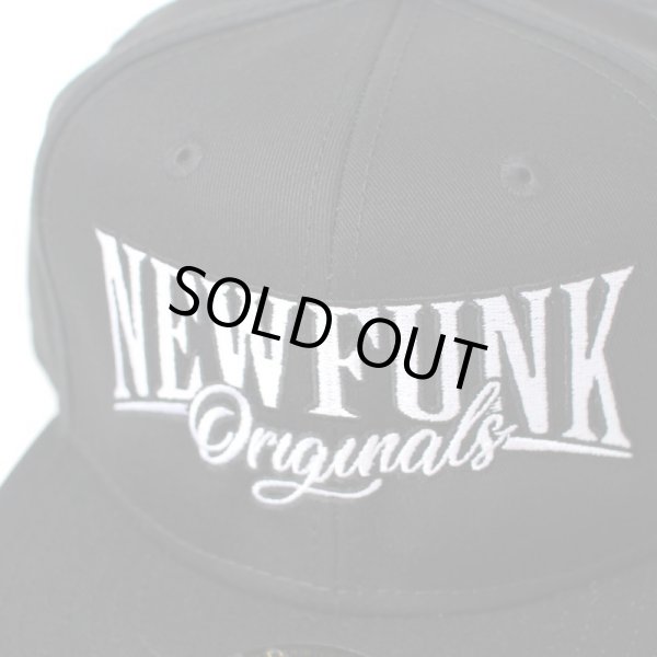画像4: 【NEWFUNK】NFO SNAPBACK CAP (Black/White) (4)