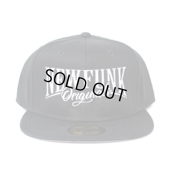 画像2: 【NEWFUNK】NFO SNAPBACK CAP (Black/White) (2)