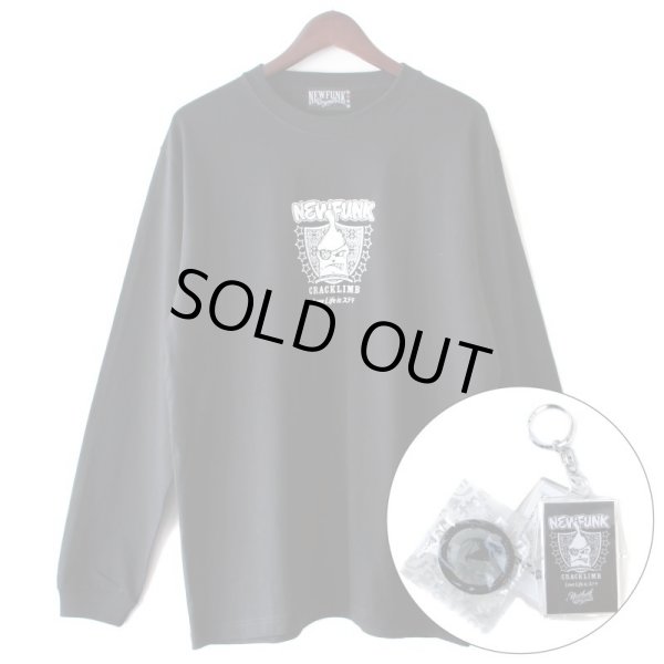 画像1: 【NEWFUNK】Lunis Long Sleeve Shirt + Keyring [Set] (Black) (1)