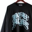 画像3: 【NEWFUNK】ASK Long Sleeve Shirt (Black) (3)